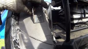 Рычаг пониженных повышенных МТЗ на крыло.