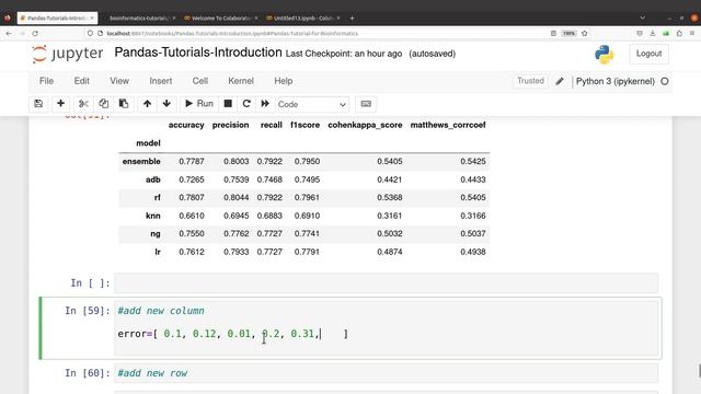 How to Add New Columns to a Pandas Dataframe