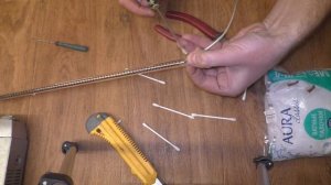 Ремонт карбонового нагревательного элемента (лампы).