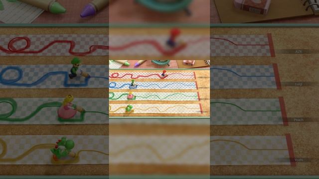 MARIO PARTY ALL-STARS – TRACE RACE (MINIGAME)