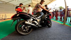"SUZUKI HAYABUSA GEN 2"? with custom exhaust system .. #mysuru #suzuki #hayabusa...