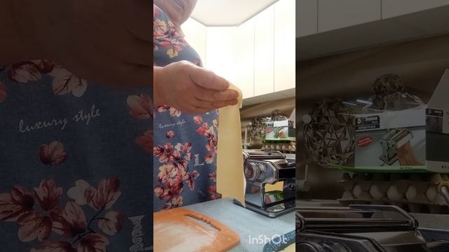 Лапша по домашнему.