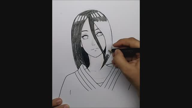 Как нарисовать Ханаби \\ Ханаби Хьюга // Сестра Хинаты аниме Боруто