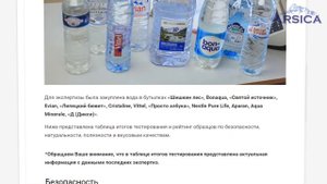 Свойства воды. Влияние воды на организм человека.