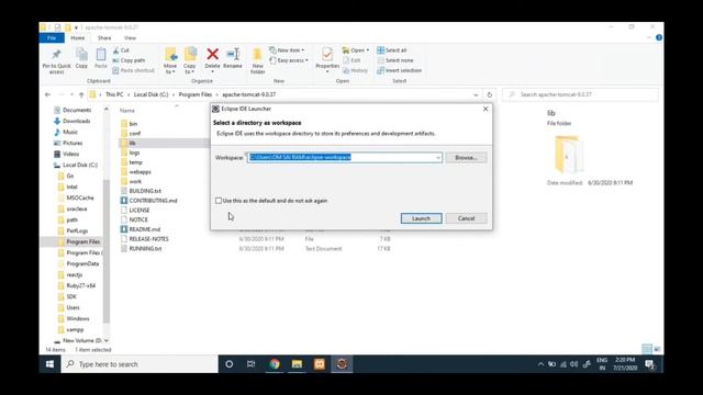 Eclipse java IDE installation with Apache tomcat server fully configuration full explain in hindi смотреть онлайн