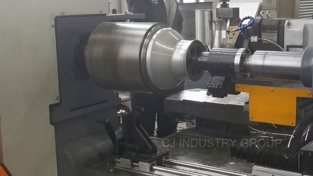 CNC milk can milk bucket milk canister spinning machine смотреть онлайн