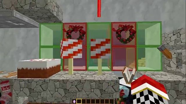 НОВОГОДНИЕ ДЕКОРАЦИИ в minecraft без модов