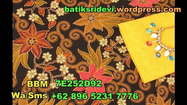 BATIK 3 DIMENSI - Sridevi Cap Printing Tulis Online Murah - Jumputan Kesikan Parang Kawung