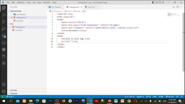 Link tag in html|link in html HTML Title, Link  Tags|Anchor tag in html|How to link web page in htm