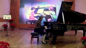 И.С.Бах Двухголосная инвенция соль мажор
