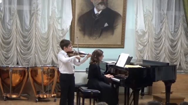 Д. Тартини Вариации на тему Корелли. Дмитрий Кучеренко 13 лет.