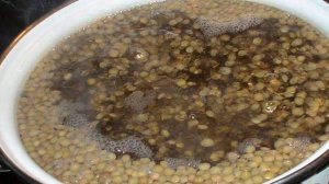 Суп с чечевицей