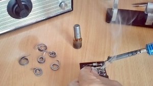 Делаем тонкие полоски припоя из толстого прутка