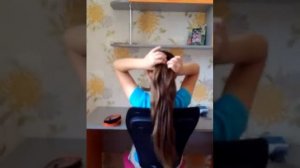 Гулька из волос?