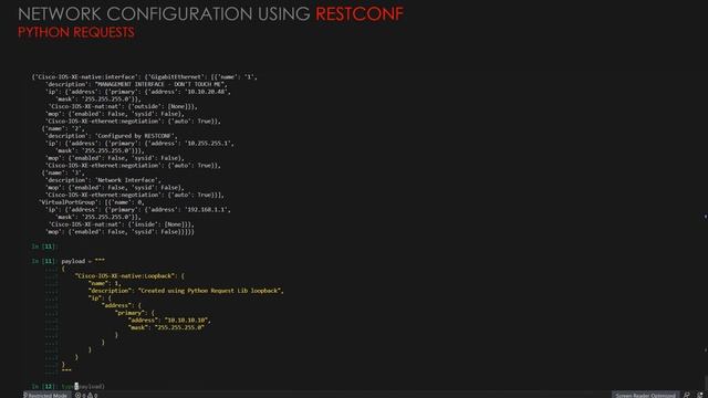 REST API Tutorial : Automating Cisco Device Configuration with Python Requests | POST METHOD