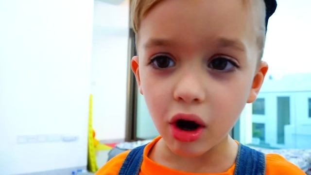 Vlad and Nikita pretend play with Trucks for kids смотреть онлайн