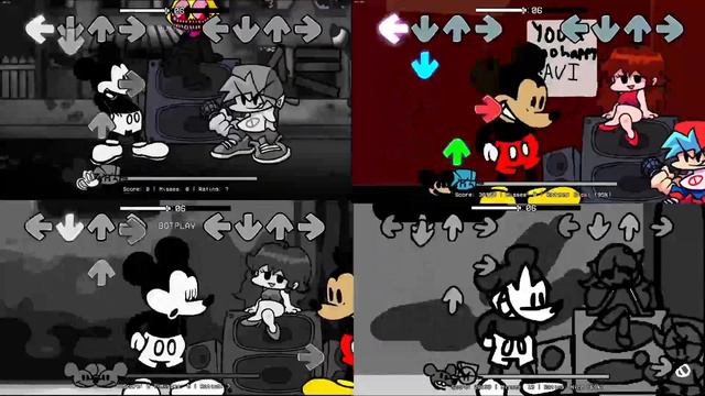 ЖУТКИЙ Микки😰 ФНФ Сравнение Модов (Воскрестная Ночь) смотреть онлайн