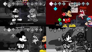 ЖУТКИЙ Микки😰 ФНФ Сравнение Модов (Воскрестная Ночь)