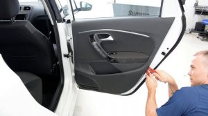 Rear door panel removal vw polo 6r 2014 - how to