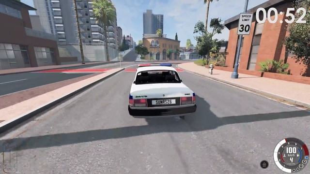 МИЛИЦИЯ БЕССИЛЬНА ПРОТИВ СОВЕТСКОЙ ФУРЫ!!! - КОШКИ МЫШКИ В BEAMNG MP Мультиплеер смотреть онлайн