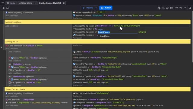 How To Make A Mobile Lane Racing Game - In GDevelop