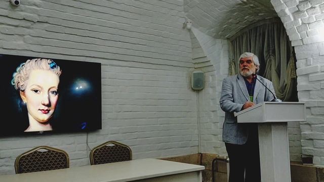 Михаил Шаньков. Вступительное слово на открытии персональной выставки в исторической библиотеке. смотреть онлайн