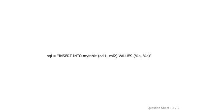 MySQL : Escaping strings with python mysql.connector смотреть онлайн