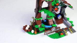 LEGO Jurassic World 2 Карнотавр Обзор Лего Мир Юрского периода 75929 Побег в гиросфере от карнотавр