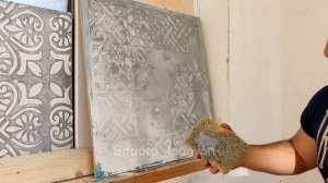 ДЕКОРАТИВНАЯ ШТУКАТУРКА| МНОГОРАЗОВЫЙ ТРАФАРЕТ для декора стен своими руками