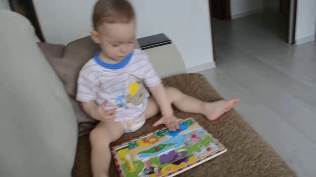 Пазл: животные. 1,5 года смотреть онлайн