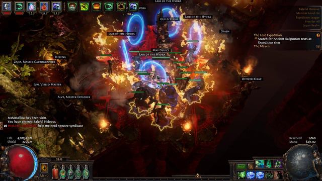 PATH OF EXILE 3.15 HYDRA A8- spectre test build смотреть онлайн