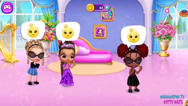 ?Милые девочки принцессы❤️Замок Princess новые игры смотреть онлайн