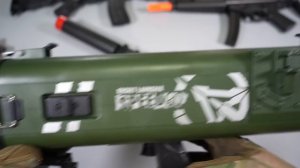 M202 Rocket launcher Toy Gun - Airsoft - Mac10 - SIG MPX - MP5 - Colt Anaconda - Toy Guns Collectio