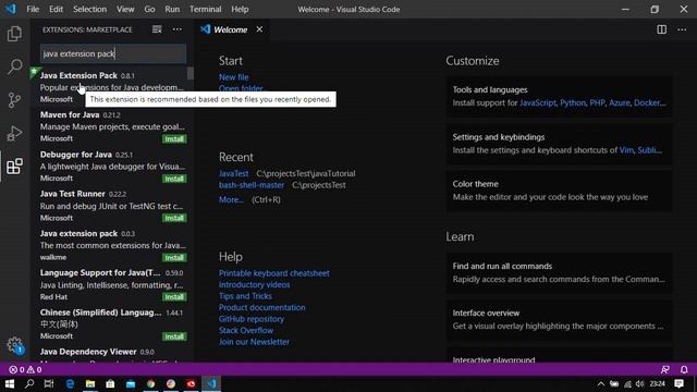 Java Programming dengan Visual Studio Code Portable 2020 смотреть онлайн