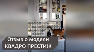 Отзыв клиента о кухне модель Квадро Престиж