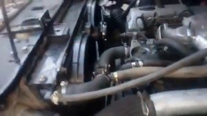УАЗ Хантер с мотором Мерседес ом 662 и АКПП Мерседес.