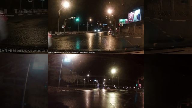 Ярославль, левый поворот с Которосльной наб. на развязку. смотреть онлайн