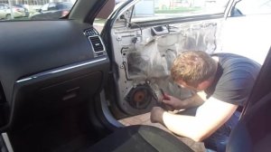 Geely Emgrand EC-7 замена передних динамиков на Alphard Machete MC 6 2A