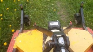 Косилка fm 120 с Японским мини тракторм.(2)