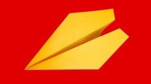 Как сделать самолетик из бумаги А4