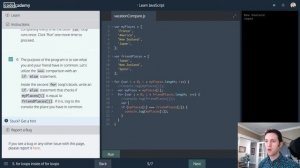 Let's Code Live :: Codecademy Learn JavaScript - 5