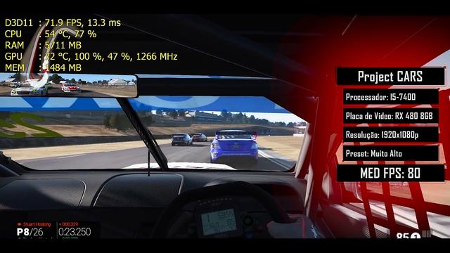 SETUP TOP ? I5-7400 & RX 480 8GB em 15 GAMES Full HD смотреть онлайн