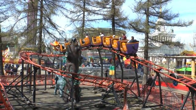 Детские аттракционы на ВДНХ 2016
