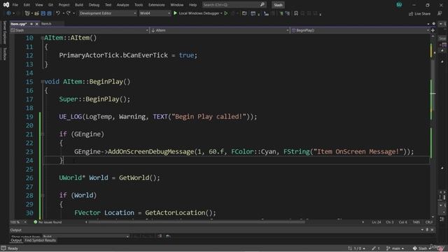 39.2. Drawing Debug Spheres 01