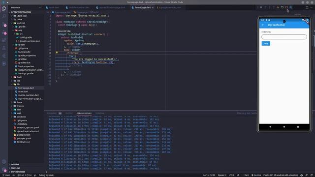 Flutter Firebase Phone Number & OTP Authentication || Flutter and Firebase