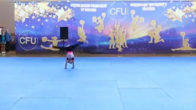 Чер соло cheer CFU Aglaya Аглая Банделюк 2018 смотреть онлайн