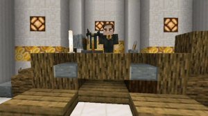 Реклама Сола Гудмана, но в майнкрафт