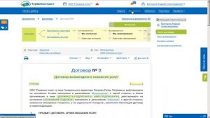 Работа с документом в сервисе ТурбоКонтракт, основные аспекты