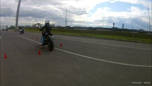 Voge 500AC. Первый раз на Джимхане. Впечатления.