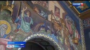 Уникальная техника мозаики использовалась в убранстве Благовещенского собора в Дивеево